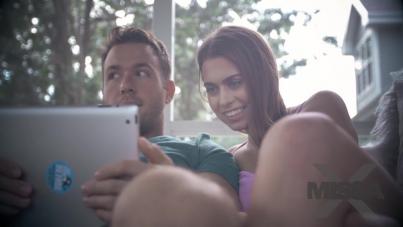 Teen Stepsis Caught Watching Porn and Begs for a Creampie Creampie
