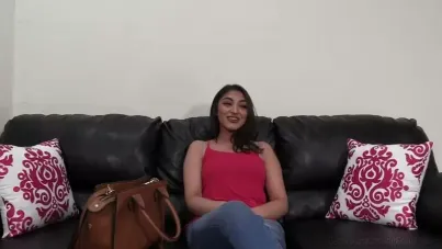 Shy Teen Kim's Wild Backroom Audition: Deep Anal POV Ride and Intense Blowjob Frenzy