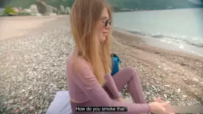 Naughty Blonde Teen Angel's Hardcore Temptation