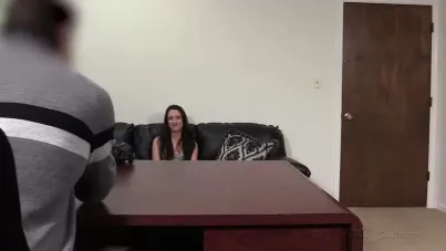 Innocent Teen Makayla's Wild Anal Roleplay Audition with Intense POV Blowjob and Doggystyle Pounding