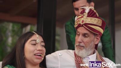Lustful Hindu Wedding Turns Wild: Stepsisters Seduce Stepfathers in Steamy Chudai Frenzy