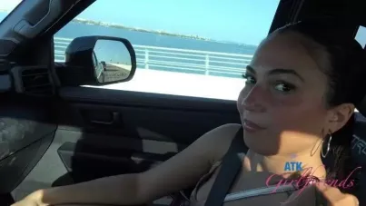 Mira's Sultry Sarasota POV Adventure: Brunette with Small Tits Teases You