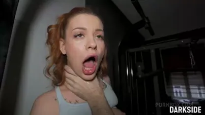 Redhead Submissive Soaks the Floor in Rough Doggystyle Squirt Frenzy