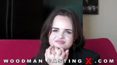 Olivia Zlota's Wild Woodman Casting: Hard Anal Ride with Cute Babe's Natural Tits and Explosive Cumshot