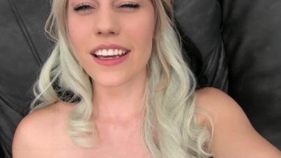 Petite Teen Gets Her Tight Holes Stretched Hard On The Casting Couch With A Creamy Finish