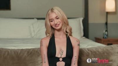 Blonde Teen's Wild BBC Audition Ends With Massive Facial And Squirting Orgasm