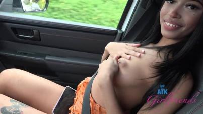 Jai Morae Gives a Wild POV Ride in the Backseat