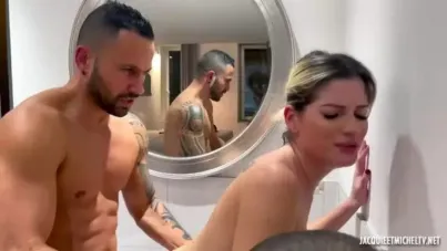 Steamy Bath Turns Into Intense Anal Threesome For Horny French Babe