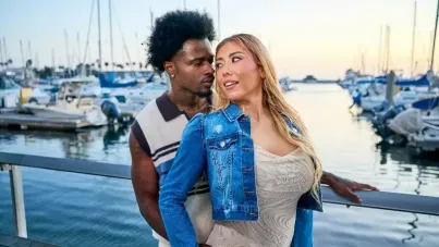 Busty Blonde Cyber Doll Gags Hard on Damion Dayski’s Massive BBC in Steamy Interracial Debut