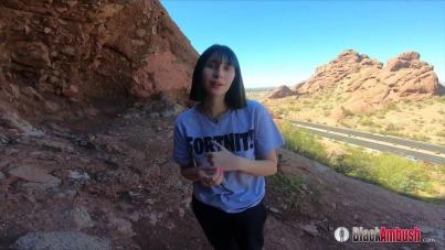 Blonde MILF's Wild BBC Car Creampie Adventure