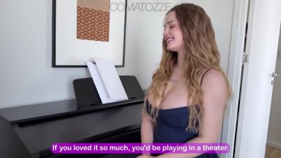 Curvy MILF Tutor Takes a Massive BWC Load Deep Inside Her Dripping Wet Pussy