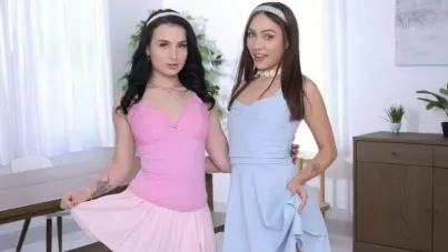 PokeHer Night: Two Lucky Charms Strip Down for a Wild Family Orgy