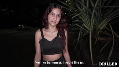 Drilled Colombian Stud Uses and Fills This Creamy Teen Slut With Deep Missionary Pounding and a Dripping Creampie