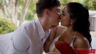 Steamy Outdoor Anal Surprise For Her Lucky Hubby On Their Anniversary