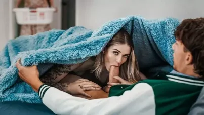 Stepbro Rank Challenge: Naomi and Aubree Take Turns Testing Their Stepbrother